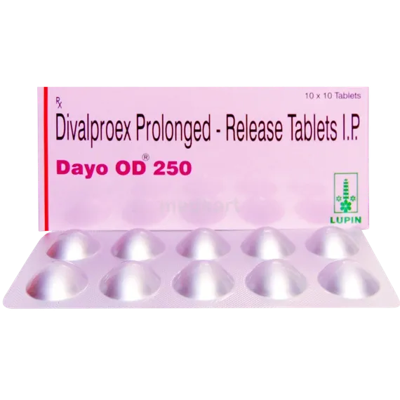 dayo od 250mg tablet 10's